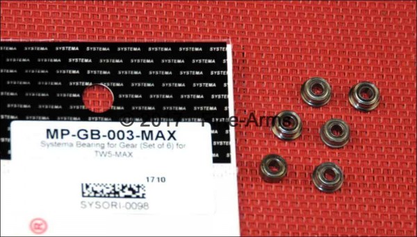 Systema TW5 MAX Zahnrad Lager Set