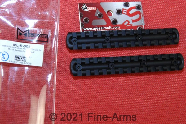 ARES M-Lok 5.5 inch Metal Rail Schienen