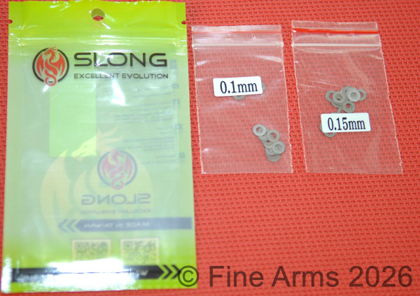 Gearbox Metall shims 0.1 / 0.15mm
