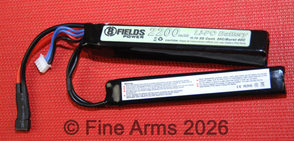 Lipo Akku Twin Type 11,1V 2200mAh 20/40C Mini Deans